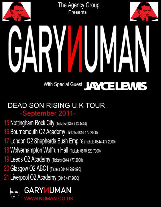 Jayce Lewis, Protafield, Gary Numan, Dead Son Rising, 